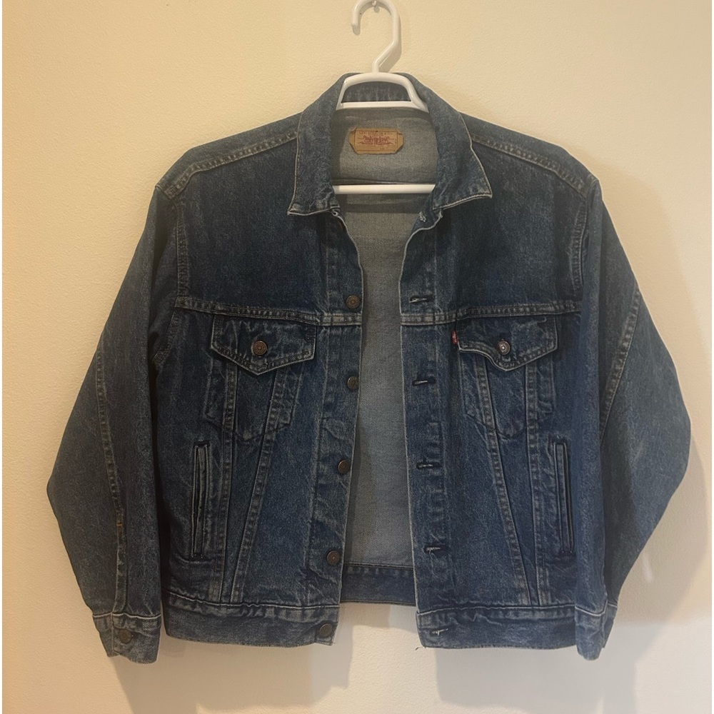 Vintage Levi Strauss Ex Boyfriend Trucker Jacket